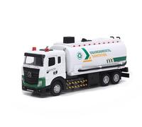 funnykid Camion Ecologico per Bambini 4+ - Veicolo in Metallo Pressofuso con Luci e Suoni, Cannone ad Acqua, Motore a Retrocarica, Confezione Regalo - Giocattolo Educativo