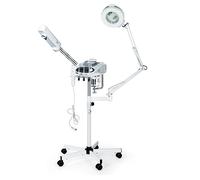 Funnylife 3 in 1 vaporizzatore facciale per aromaterapia, lampada a LED con ingrandimento 5x, macchina ad alta frequenza, attrezzatura di bellezza della stazione termale del salone