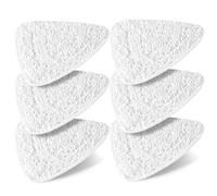 Funnytime 6 panni in microfibra Steam compatibili con Vileda 100 Hot Spray, rivestimento di ricambio - bianco