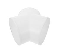 FUNOMOCYA 1 Pz Divisore Per Condotto A 3 Vie in Materiale Abs Sicuro E Resistente Connessore Per Ventola Di Scarico Adattatore Per Tubo Flessibile Connettori A Forma Di Y