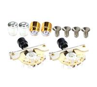 FUNOMOCYA 1 Set cappuccio dell'interruttore della chitarra chitarre elettriche elettrico Kit di riparazione e manutenzione della chitarra interruttori a levetta plastica