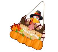 FUNOMOCYA 1 Set Decorazioni per Ringraziamento Benvenuto da Appenderper Autunnale con Design per Festivi e Decorazioni Perd Esterni