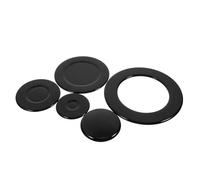 FUNOMOCYA 1 Set per Bruciatore Gas Coperture Decorativa per Piano Compatibili con Bruciatori Wok Temperatura e Facile Manutenzione