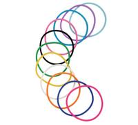 FUNOMOCYA 10 Braccialetti Jelly in Silicone Morbido Estremamente Elastici Bracciali Colorati in Gomma per e Accessorio Unisex