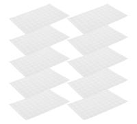 FUNOMOCYA 10 Fogli Adesivi Biadesivi Trasparenti Rotondi Punti Autoadesivi Rimovibili per Scrapbook Carte e Progetti Creativi Senza Residui e Invisibili