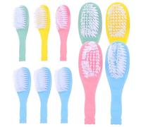 FUNOMOCYA 10 Pezzi Spazzola per Capelli Ragazzo Ragazza Comoda e Leggera per Uso Domestico Massaggiatore Delicato per Cute Sensibile e Sviluppo Testa per Ragazzo Ragazza