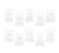 FUNOMOCYA 10 Pezzi Supporti da Scrivania Trasparenti in Porta Cellulare Multifunzionale per Organizzazione Supporti per Telefoni e Display Pratici e Resistenti