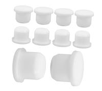 FUNOMOCYA 10 pezzi Tappi in Silicone Solido Riutilizzabili Tappi di Ricambio per Bottiglie e Contenitori Flaconi Tubi e Contenitori Impermeabili e Facili da Installare