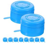 FUNOMOCYA 10 Pezzi Tappi per Boccioni in Plastico Blu, Facili da Usare e Leggeri per Giardinaggio e Uso Domestico