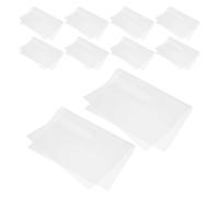 FUNOMOCYA 100 Fogli custodia per plastificazione biglietti da visita pellicola protettiva per carte film di laminazione custodia di laminazione pvc Transparent
