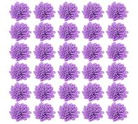FUNOMOCYA 100 Pezzi Fiore di Crisantemo Profumato Porpora in PE | Accessorio Decorativo per Rilasciare Fragranza e Evaporare Profumo, per Diffusori di Aromi