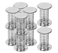 FUNOMOCYA 12 Pezzi Base Molle Doppia Adesione per Giocattoli Scuoti Testa Supporto Dondolante per Bambole e Decorazioni Auto Base Molla per Fai da Te Casa e Cruscotto