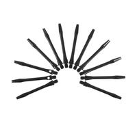 FUNOMOCYA 12 Pezzi Steli Freccette in Lega Alluminio con Filettatura Standard Ricambio Steli Resistenti e Stabili per Dardi