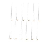 FUNOMOCYA 15 Pezzi Cucchiaio di Combustione in Rame Semplice Struttura Resistente Non Facile da Deformare per Bottiglie di Medicina 21-24cm