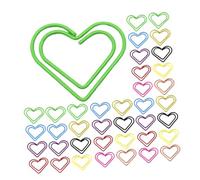 FUNOMOCYA 150 Pezzi Graffette Colorate in Metallo Piccole Clip per Memo Resistente e Versatile per Ufficio Scuola e Organizzazione Personale