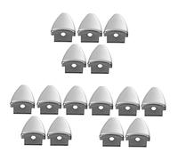 FUNOMOCYA 15pezzi Drum Lug Connector Triangle Shape Plating Drum Hook Accessori Per Batteria Resistente Rullanti e Grancasse