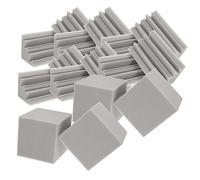 FUNOMOCYA 16pezzi Trappole Per Bassi Pannelli Angolari Fonoassorbenti Per Stanze Di Ascolto Isolamento Acustico in Cotone Controllo Frequenze Basse Per Studio Home Theater Ktv Musicali