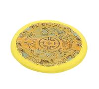 FUNOMOCYA 1pezzi Cuscino in Nepalese Fatti Mano Per Campana Tibetana Tappetino Protector Robustoo e Decorativo Per Ciotola Buddha Accessorio Buddista Resistente e Pratico Colore Giallo