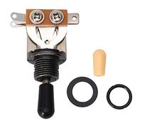 FUNOMOCYA 1pezzi Level Sound Pickup Per Chitarra Con Pulsante Gear Colore Jet Facile Controllo e Durabilità Per Musicisti Professionisti