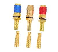FUNOMOCYA 1Set Adattatore Gas Rapido per Saldatura con Connettore per Torcia Strumento Resistente e Facile da Installare per Saldature Raffreddamento Liquido Kit