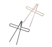 FUNOMOCYA 2 Pezzi cartella musicale clip metallo segnalibri morsetto per libri di musica morsetto per note musicali clip porta spartiti pratica clip per promemoria clip del punteggio acciaio