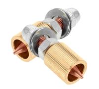 FUNOMOCYA 2 Pezzi Dent Puller Clamp Heads in Alloy For Auto Sheet Metal Repair Car Dent Remover Tool For Professional And DIY Maintenance