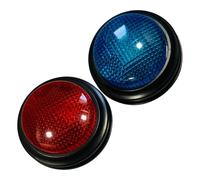 FUNOMOCYA 2 Pezzi Di Cicalino Di Gioco Registrabile Pulsante Di Gioco Pulsante Di Risposta Cicalino Di Risposta In Classe A Domande E Risposte Pulsanti