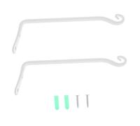FUNOMOCYA 2 Pezzi Ganci Appendipiante in Battuto Staffe Resistenti per Vasi e Cesti da Esterno Supporti per Piante Lanterna per Balcone e Cortile