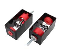 FUNOMOCYA 2 Pezzi Isolamento acustico e ammortizzatore fonoassorbente da parete per studio Smorzatore di vibrazioni a soffitto KTV ammortizzatore insonorizzante assorbitore acustico ktv