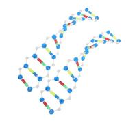 FUNOMOCYA 2 pezzi Kit Didattico Scientifico Doppia Spirale DNA per Studenti Componenti Precisi Struttura Molecolare per Insegnamento Biologia e Genetica
