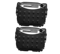 FUNOMOCYA 2 pezzi Pedane Pieghevoli Posteriori per Metallo Resistente Antiscivolo e Regolabili per Commuting Urbano e Lunghi Mountain Bike Ed Elettriche