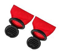 FUNOMOCYA 2 Pezzi Portello per Kayak da 8 Pollici Copertura per Boccaporto per Gommone Accessori per Piastre di Coperta Borsa per Portello Impermeabile per Yacht Accessori per Il Surf ABS