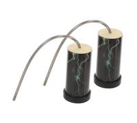 FUNOMOCYA 2 pezzi Strumento Musicale Educativo Thunder Drum Molla per Suono Realistico di Temporale Percussione Didattica Robusta e Resistente per Performance e Gioco