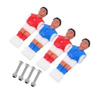 FUNOMOCYA 2 Set Figurine Calciatori per Calcio Balilla Parti Ricambio in Plastica Design e Durevole per Gioco Competitivo Casa e Ufficio