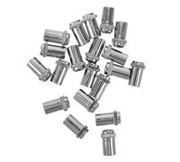 FUNOMOCYA 20pezzi Rullante per Batteria Viti per Dado Supporto per Piatti per Batteria Parti di Ricambio per Rullante Tom Blocchetto Dado Girevole Accessori da Pavimento