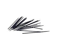 FUNOMOCYA 24 Pezzi Molle per Perno Sassofono in Metallo Nero Kit di Ricambio Flessibile per Strumenti a Fiato come Sassofono Alto e Clarinetto