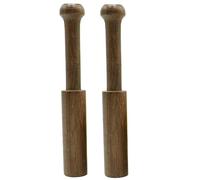 FUNOMOCYA 2pezzi Mazzuolo Per Ciotola Tibetana Legno Accessorio Per Meditazione e Suono Buddha Per Gong e Ciotole Cantanti Leggero e Portatile Realizzato Materiale Durevole