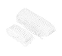 FUNOMOCYA 2pezzi Rete in Cotone per Arrosti e Insaccati Reticella Alimentare Sicura per Avvolgere Prosciutto Salsicce e Zampe di Maiale Strumento Cucina Pratico per Casa e Macelleria