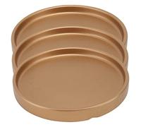 FUNOMOCYA 3 pezzi Sottovasi per Piante Vassoio Resistente e Decorativo per Ed Esterni per Fioriere Terracotta