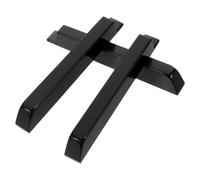 FUNOMOCYA 3 Tasti Neri Lucidi per Pianoforte in Plastica Resistente Accessori per la Riparazione e Sostituzione dei Tasti Compatibili Vari Modelli per Uso Professionale e Amatoriale