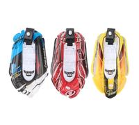 FUNOMOCYA 3pezzi Mini Barca Remi Gonfiabile Giocattolo Orologeria per Bagnetto del Ragazzo Ragazza Ragazza Divertente Giocattolo per Giocare Acqua Accessori per Ragazzo Blu Rosso Giallo