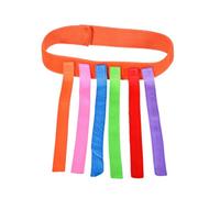 FUNOMOCYA 4 Cinture in Resistenti e Sicure Accessori Colorati per Attività Educative e Interazione Genitore-figlio per Giochi Inseguimento all