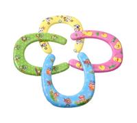 FUNOMOCYA 4 Coprisedili Wc Morbidi e Antiscivolo Cuscino Toilet Training per Ragazzi e Ragazze Imbottitura Confortevole con Maniglie per Sicurezza Adatto Wc Familiari Colore Casuale