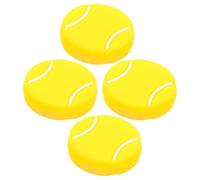 FUNOMOCYA 4 Pezzi Ammortizzatore per Racchetta da Tennis in Silicone, Forma | Riduce Ronzio della Racchetta, Migliora la Sensazione del Colpo, per Allenamenti e Partite