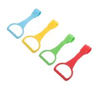 FUNOMOCYA 4 pezzi Anelli per Imparare Stare in Piedi per Lettino Colori Vivaci Accessori Sicuri per Box Gioco Ragazzo Ragazza e Ragazza Supporto per Trazione e Sviluppo Autonomia