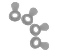 FUNOMOCYA 4 Pezzi Anello di Trazione Interno in Silicone per Coperchio Pentola Riso Guarnizione Valvola Vapore e Chiusura Pentola Compatibile con Bear Dfb-ph Dfb-pn Resistente al Calore