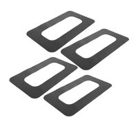 FUNOMOCYA 4 Pezzi Di Hardware Per Paddleboard Base Per Pinna Da Surf Rinforzo Per Pinna Da Surf Base Cuscinetto Adesivo Clip Aleta Incollato Per