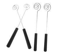 FUNOMOCYA 4 Pezzi Forchette per Cioccolato in Acciaio Inossidabile Resistenti al Calore Strumenti per Decorazione Torte e Fonduta DIY per Appassionati Dolci Utensili da Cucina Compatti e