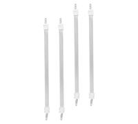 FUNOMOCYA 4 Pezzi Kit 4 Tubi Riscaldanti al Quarzo da 23 CM, Elemento Riscaldante in Ceramica per Riscaldatore Elettrico, Ricambio Rapido per Apparecchiature di Riscaldamento Esterno e