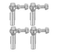 FUNOMOCYA 4 Pezzi Kit Giunto Sferico Sterzo per ATV Quad Braccio Oscillante Sospensione Anteriore Ricambio per Moto da Cross e Scooter Installazione Rapida e Controllo Preciso